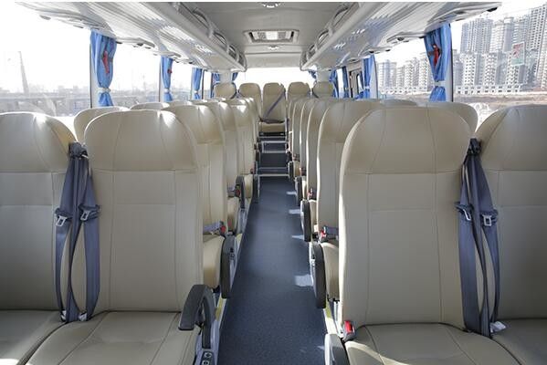 55 Seats Used Luxury Buses , Used Commercial Bus For Company Travelling