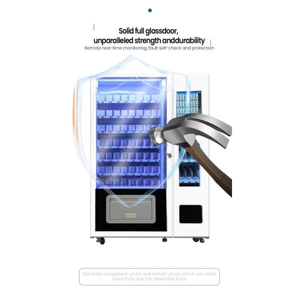 Venda de Coca-Cola de alimentos refrigerados Máquina de venda automática