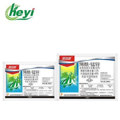 8018-01-7 DIMETHOMORPH 12% MANCOZEB 48% WP Powdery Grape Downy Mildew Fungicides