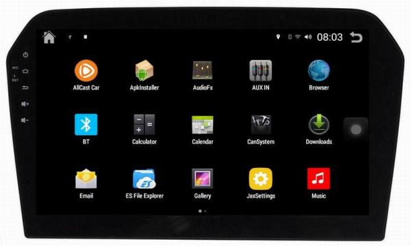Ouchuangbo car gps navigation big screen android 4.4 for Volkswagen Jetta 2013 support  16GB Flash HD 1024*600 3g wifi