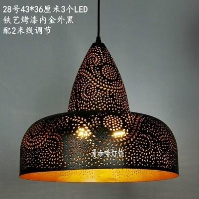 Southeast Asian Retro Vintage Hand Carved Pendant Lights for Living Room Lampshade Pendant light(WH-DC-46)