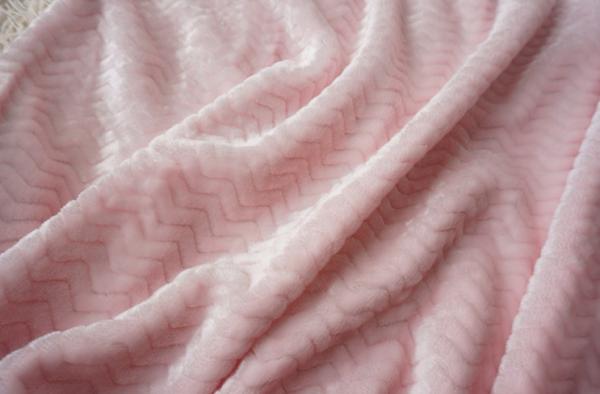 Small Jacquard Style Flannel Blanket For Baby , Children Kids Throw Blanket