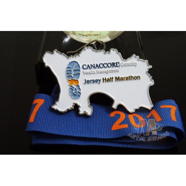 Half Running 5K, 10K, Marathon Sports Events Metal Award Medals Custom desing, Soft Enamel