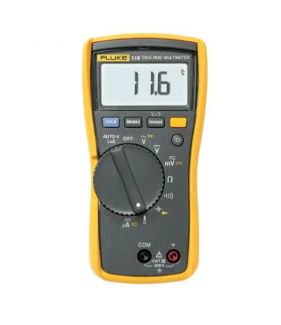 Fluke 116 HVAC Multimeter with Temperature and Microamps F116 HVAC