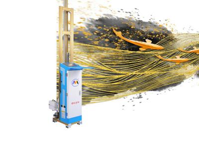 Laser bidirectionnel de machine de peinture du mur 3d plaçant le saut vide
