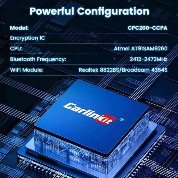 Carlinkit CCPA Android Auto Carplay Smart Link Usb Dongle Adapter With Android Auto Mirroring Projection System