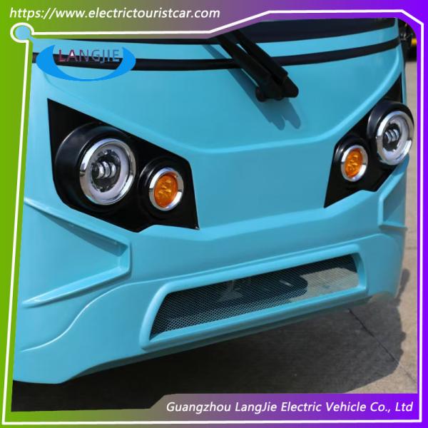 8 Пассажирский электрический туристический автобус AC Туристический автобус для Музея Парк Сад