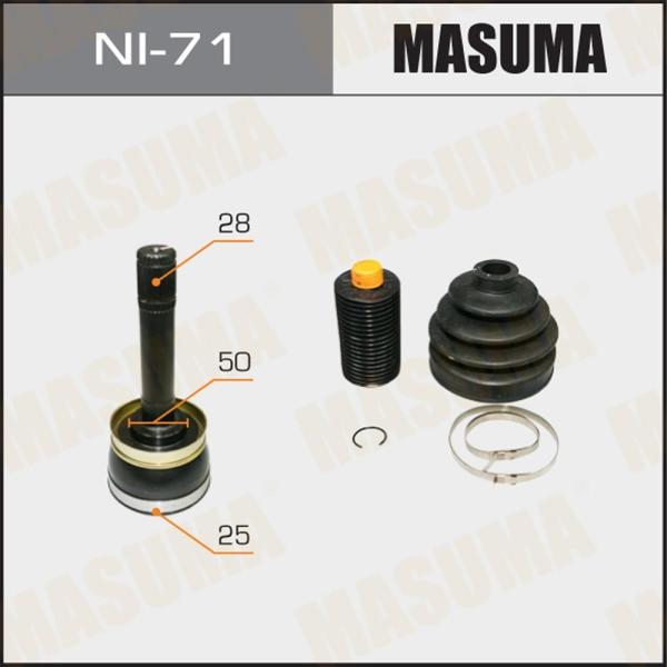 NI-71 MASUMA Auto Car inner c.v joint for NISSAN ELGRAND APWE50 1KDFTV 39211-58G60