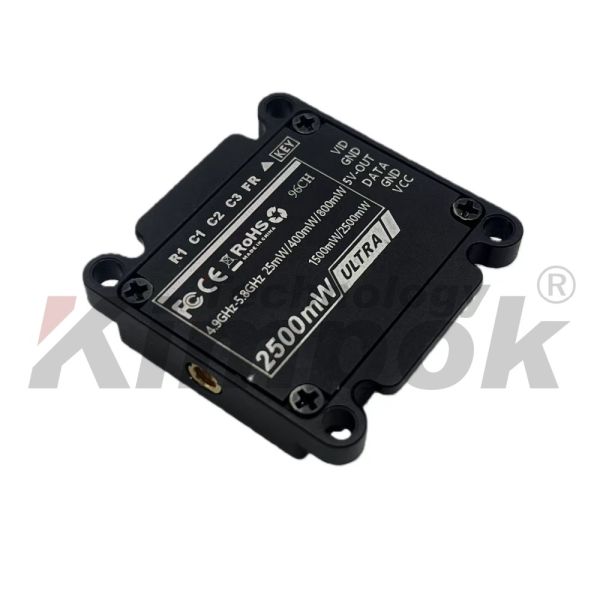 FPV VTX Wireless Video Transmitter 4.9-5.8G 2.5W 20km Long-distance for RC Drone UAV