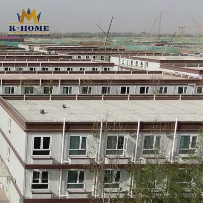 Home Labor Camp And Mining Camp Prefab Flat Pack Container House