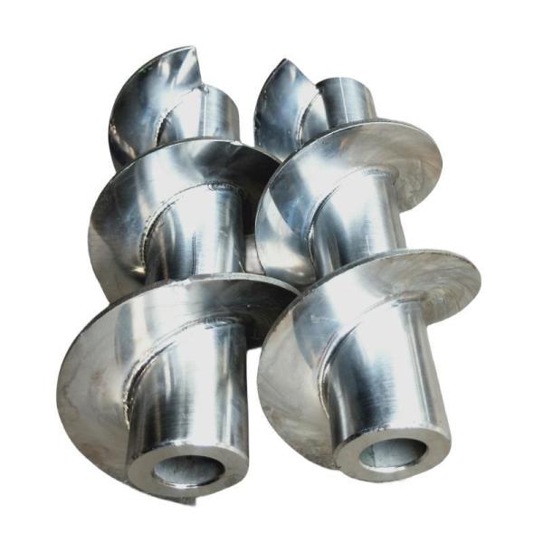 Спиральный полет 316L Бледное бесствольное винтовое усилие высокопроизводительное усилие для производственного завода