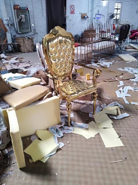 China High Quality Custom Stainless Steel Chairs  Designs In  Foshan  Manufacturer