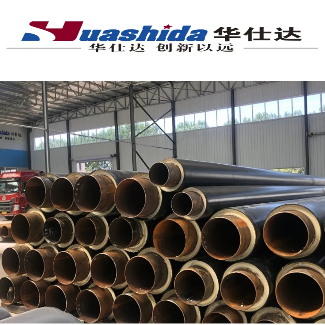 Pre-Insulated Pipe Production Line with HDPE Jacket Pipe Extruder for PU Foam Insulated Pipes Dia.110-2200mm Featuring Single-screw Extruder and Vacuum Calibration