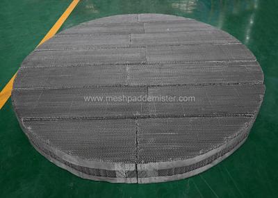 Bx500 Type 200mm High Wire Mesh Structured Packing Stainless Steel 316l