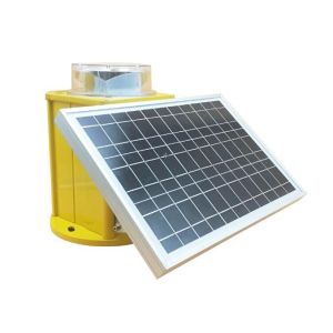 L864 Solar Powered Aviation Obstruction Light with Strong Anticorrosion and UV Protection for Medium-intensity Type B Applications