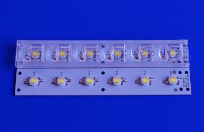 O colimador óptico conduziu a microplaqueta de Bridgelux da lente da luz de rua para componentes da iluminação da estrada
