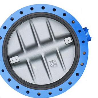 14 Inch 12 Inch 10 Inch Pneumatic Actuated Butterfly Valve Carbon Steel Flanged