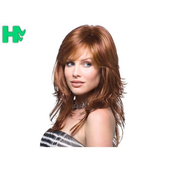 European Hair Wig Synthetic Full Head Glueless Long Heat Resistant Hair Wigs