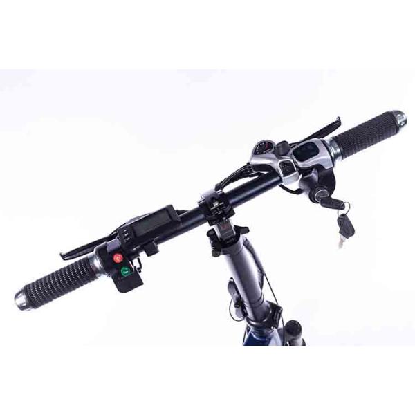 Smart Electric Mountain Bicycles , 7 Speed Electric Bike Lithium Battery