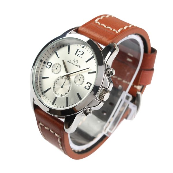 Timeless Silver-Plated Quartz Watch for Executive Wholesale