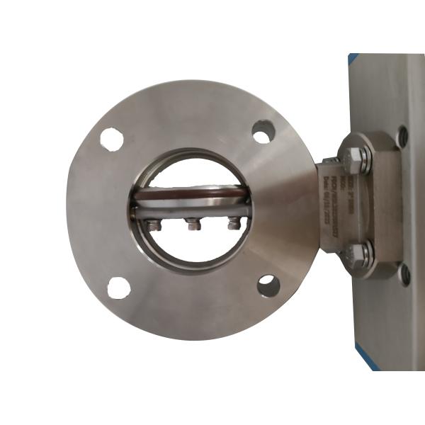 Pneumatic Vacuum  Hard Seal To Clamp Butterfly Valve Stainless Steel