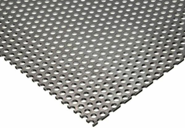 Decorative Stainless Steel Perforated Plate 201 304 316 321 SS Sheet