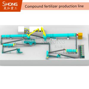 Large Capacity Compound Fertilizer Production Line Ball Shape