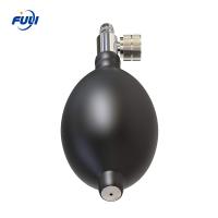 Bomba preta ou azul durável do bulbo do PVC do látex com a válvula para o trator da vértebra cervical