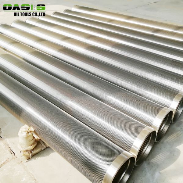 6 5 / 8 '' Screen Casing Pipe , Point Pipe Screen With Plain / Thread Connection End