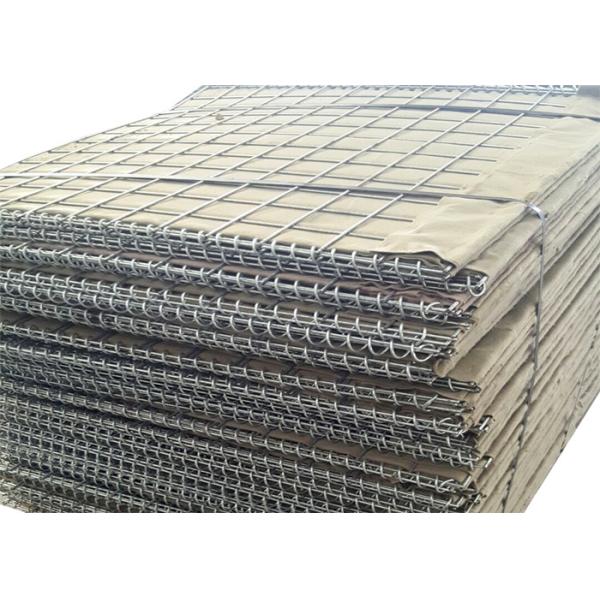 Galvanized Welded Mesh  Barrier 76.2x76.2mm for Flood Control