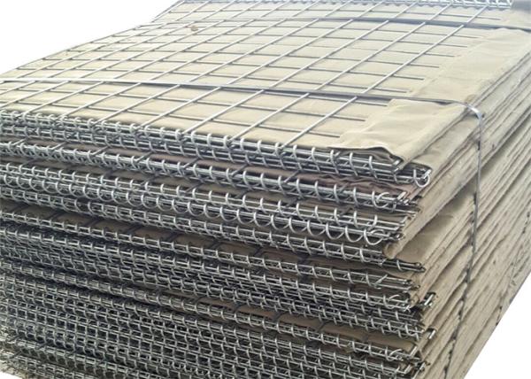 Galvanized Welded Mesh Military Barrier 76.2x76.2mm for Flood Control