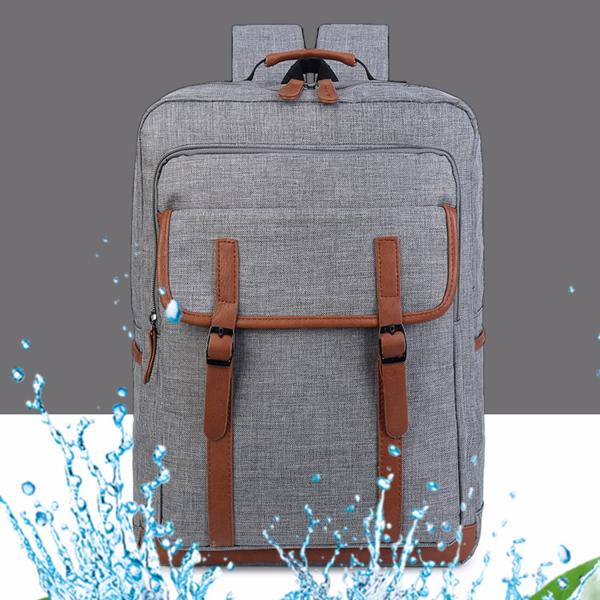 Korean version of computer bag men's fashion trend college students bag  leisure travel business backpack