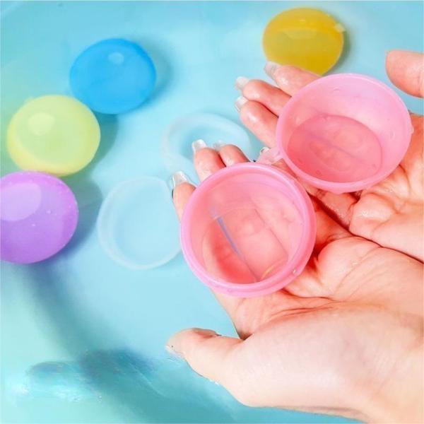 Многоразовые воздушные шары шариков бомбы воды силикона для игр воды пляжа бассейна детей