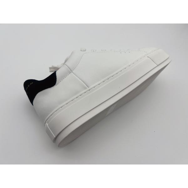 Classic White Leather Hiking Shoes Stylish Womens With Round Toes