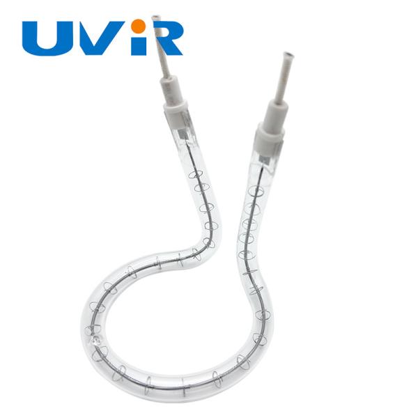 UVIR Gold Quartz Infrared Heating Lamp Tube 100-7600W