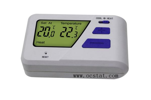 Termostato prendido da bomba de calor não - programável/que refrigera somente o   do termostato