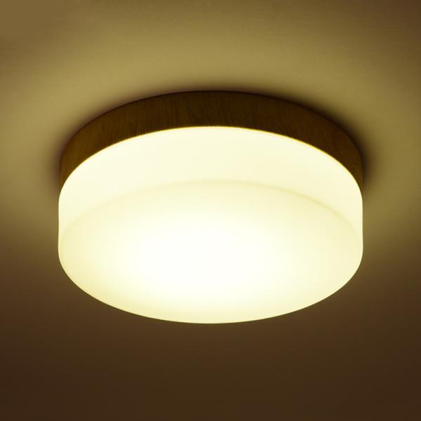 Wooden Round Ceiling Lights For Bedroom Iron Surface Mounted Rooms Lighting（WH-WA-28）