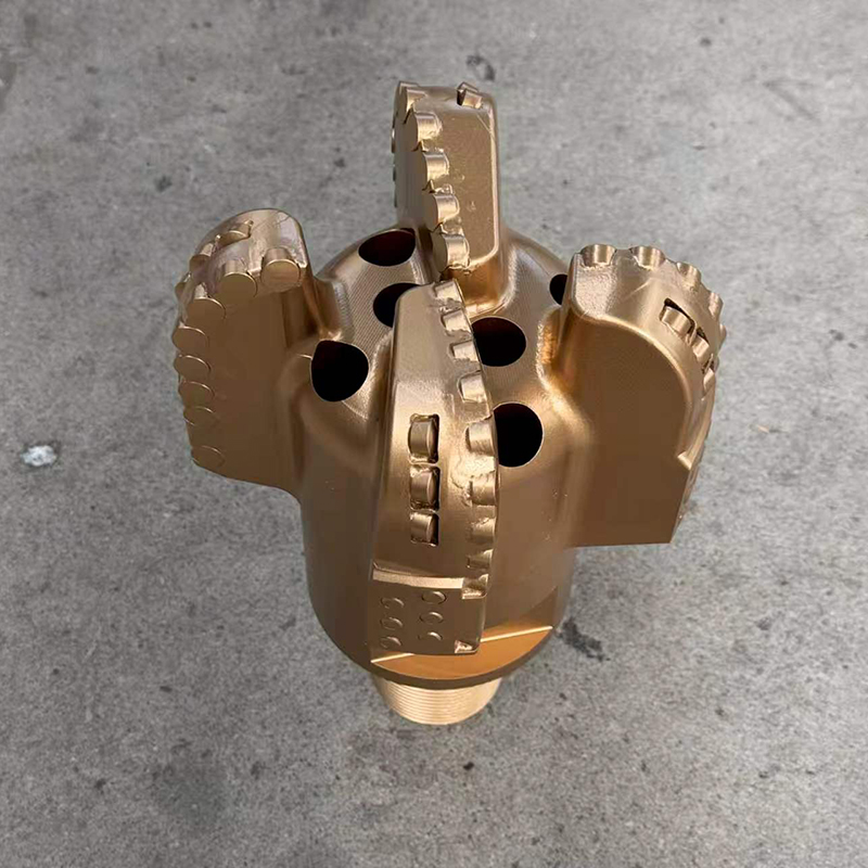 High Performance 5 Blades Steel Body PDC Drill Bit for Soft To Hard Formation Oil Well Drilling