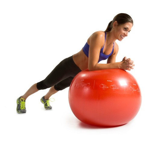 Yoga Stability Ball With Quick Pump For Core Strength Training And Physical Therapy