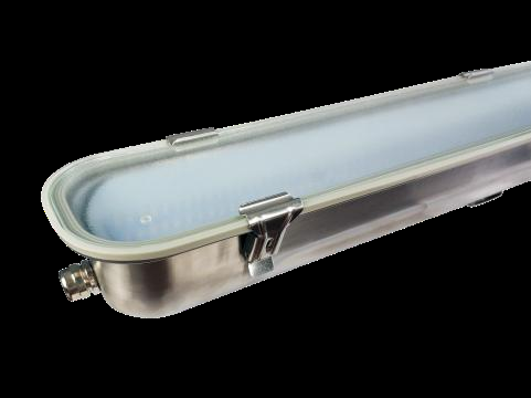 Стекло раковины IP65 SS304 покрывает взрывозащищенный свет тоннеля СИД