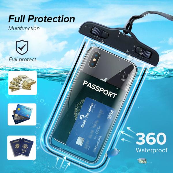 Lanyard Waterproof Cell Phone Pouch Waterproof Phone Case Universal Floating Bag