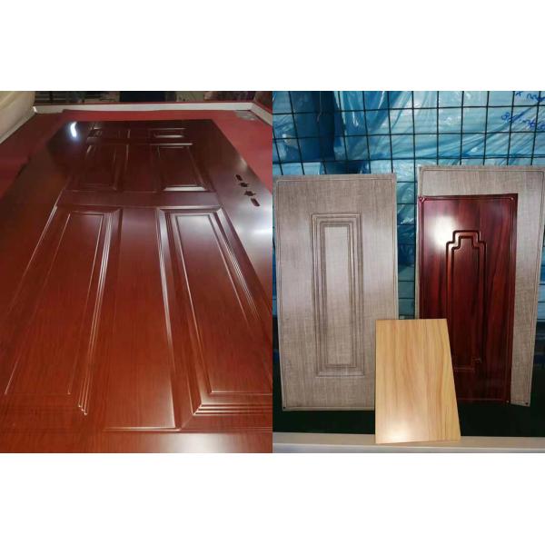 Electricity Heat Wood Grain Vacuum Transfer Printing Equipment For Metal Door