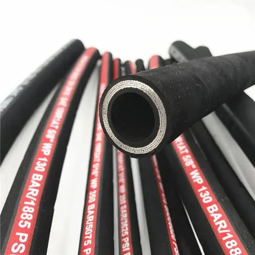 4 Layers Rubber High Pressure Hydraulic Hose Pipe SAE 100 R12 For Crane Truck