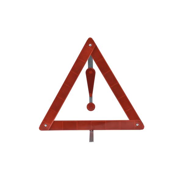 Plastic , Iron Material Emergency Triangle Reflectors With Exclamation Mark