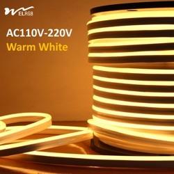 1.64ft/0.5m 2700k Led Strip Dimmable Led Rope Iluminação 120V Indoor Outdoor