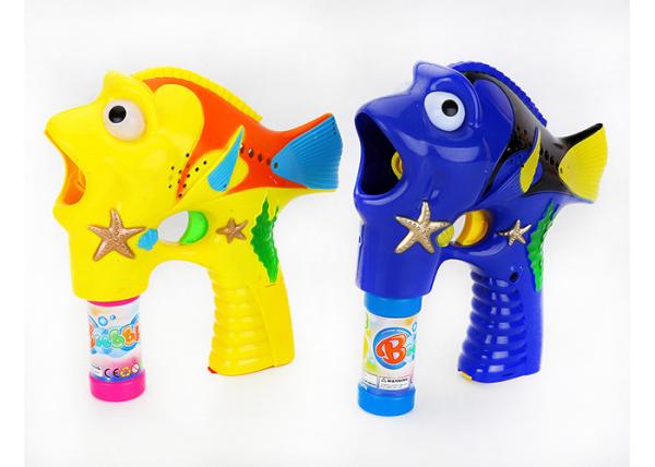Eco Friendly Pink Children's Play Toys , Horse Crazy Dog Battery Operated Bubble Gun