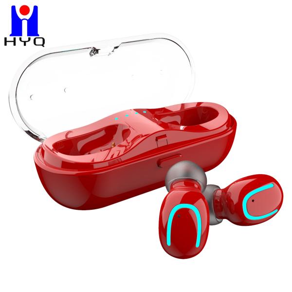 Mini Wireless BT Earphones V5.2 Waterproof  TWS True Stereo Headset With Charging Case