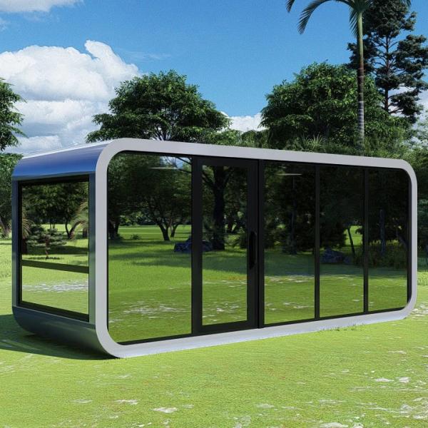 Eco Friendly Prefab Apple Office Pod Mobile Compact and space saving