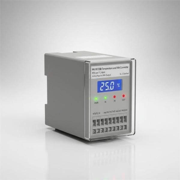 Temperature / MA Converter PR 9113B With RTD TC Input Active Passive MA Output SIL 2 Certified