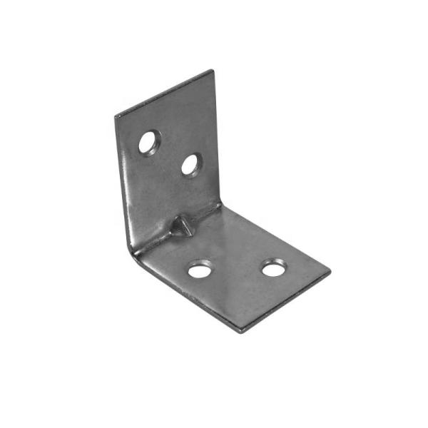 Modern Design Zinc Plating Steel L-shaped Shelf Brackets for Furniture Joint Support